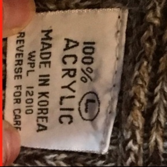 Sold on Etsy...Shawl collar wrap sweater - Picture 4 of 4